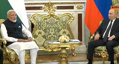 அமைதியை நிலைநாட்ட உதவத் தயார்: புதின் உடனான சந்திப்பில் மோடி பேச்சு!